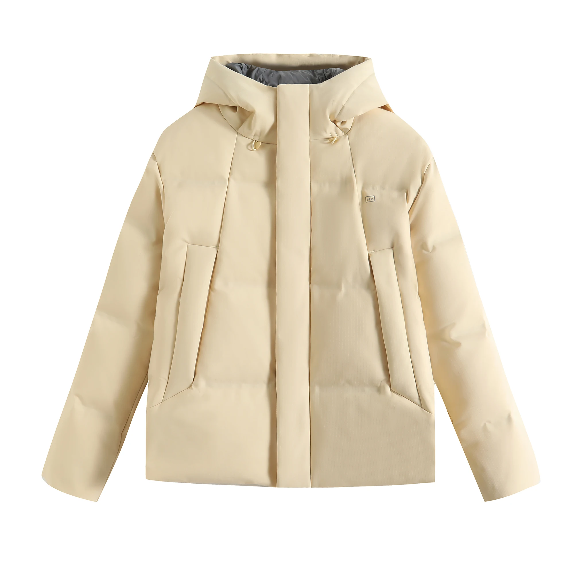 바나나윈드 티엔드 화이트 두 다운 자에 여성용 겨울 코트 방풍 방수 후드 패딩 코트 프리미엄