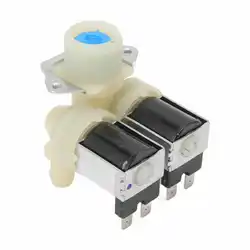 Washing Machine Water Valve Dual Heads Magnetic Inlet Valve for  Cylinder Washing Machine FPS180A 220‑240V