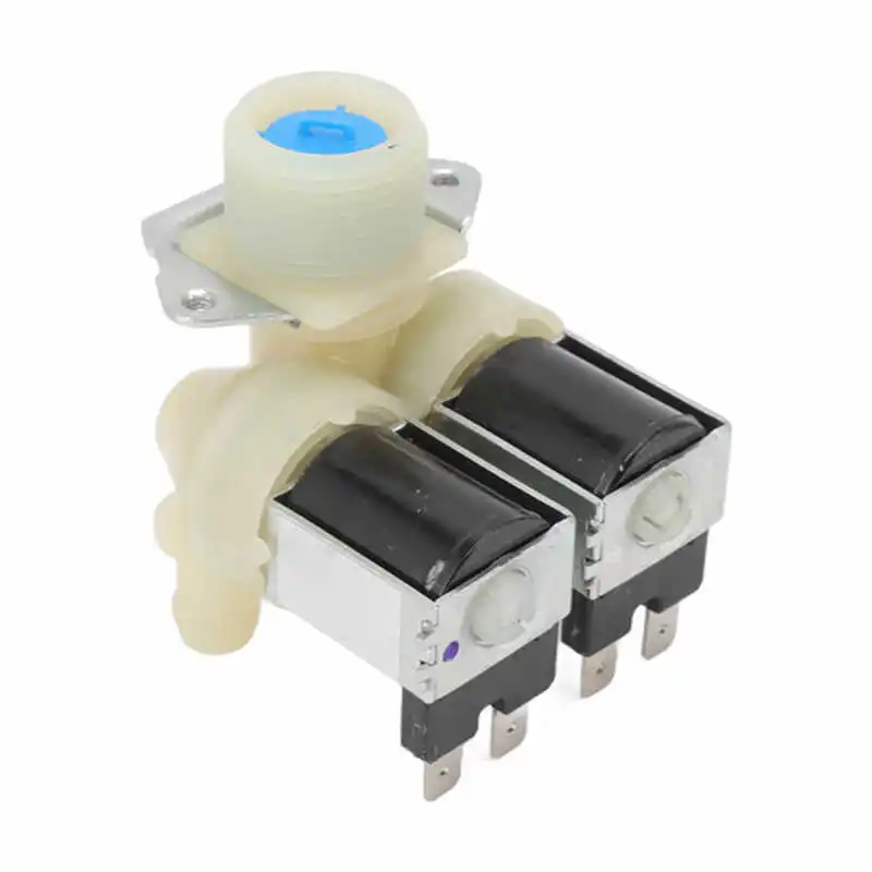 Washing Machine Water Valve Dual Heads Magnetic Inlet Valve for  Cylinder Washing Machine FPS180A 220‑240V