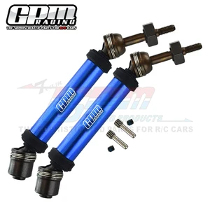 Arbre de transmission arrière en métal CVD Joint universel 6852A 6852R pour Traxxas 1/10 Rustler Hoss Stampede 4X4 VXL Pièces d’amélioration pour voiture RC 12 meilleures pièces pour le GPM des ventes - No 5