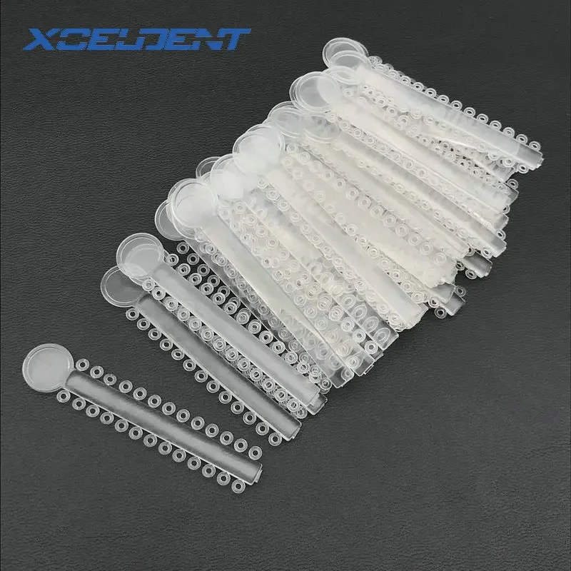 40Pcs/pack Dental Oral Ligature Orthodontics Ties Elastic Rubber BTooth ands Dentist Tools Braces Teeth for Adult