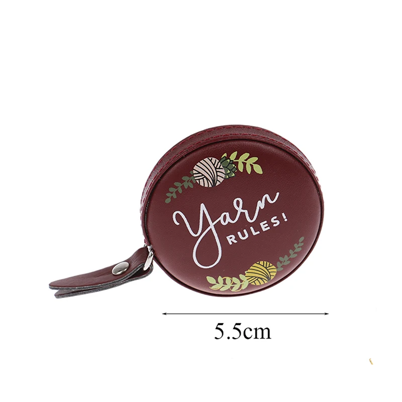 1.5m Portable Retractable Vintage Style Mini Tape Nostalgia Measure Ruler Retro Sewing Centimeter Inch Roll Tape