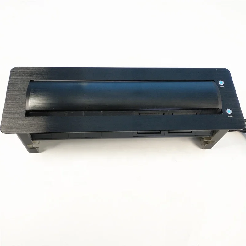

All Aluminum Alloy Electric Flip-Up Motorized Pop-up Rotation USB Data Socket 3m Cable Length Hidden in Tabletop