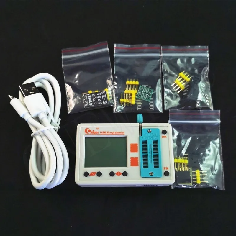 SkyPRO I II III USB Offline Chip Programmer for FLASH AVR GD32 STM32 STM8 N76E003 W25Q16 W25Q32 W25Q64 W25Q128 JVSQ JVSIQ JVSSIQ