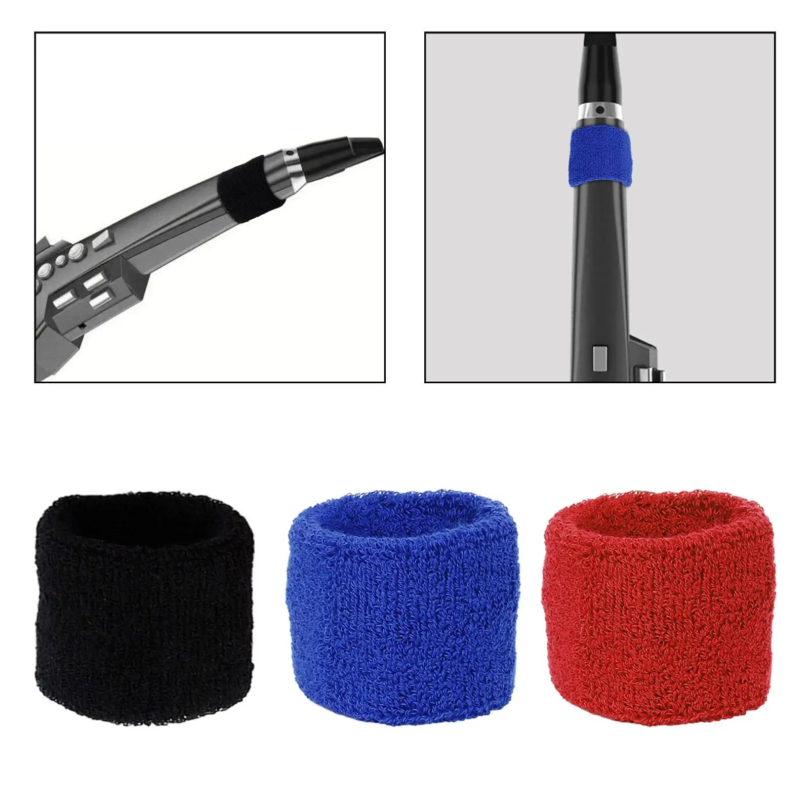 Pocket Saxophone Cotton Absorb Loop High Sax Accessory for Mini Plastic Saxophone Wind Tool