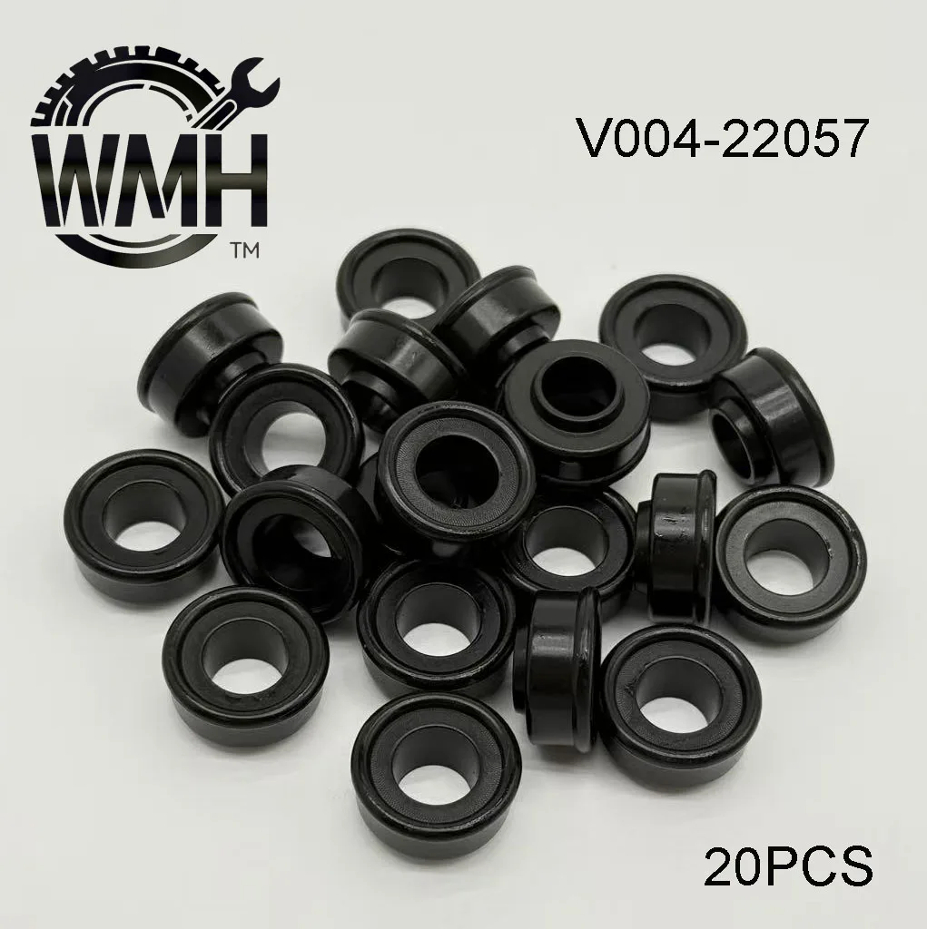 20 Piezas de Kits de Servicio para Inyectores de Combustible 22057, Tamaño 17.2x8.2x8.2MM, Junta Debajo de la Boquilla de Aceite Eléctrica