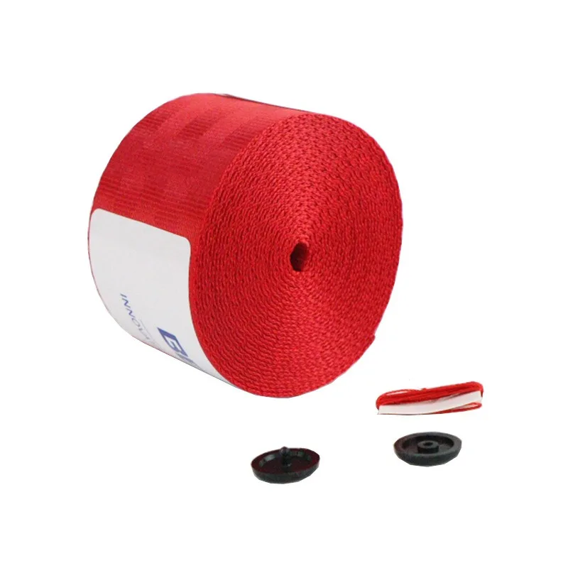 Cintura di sicurezza universale per modifica JDM Cintura di sicurezza colorata da corsa Parti di ricambio interne Cintura di sicurezza da 3,6 m