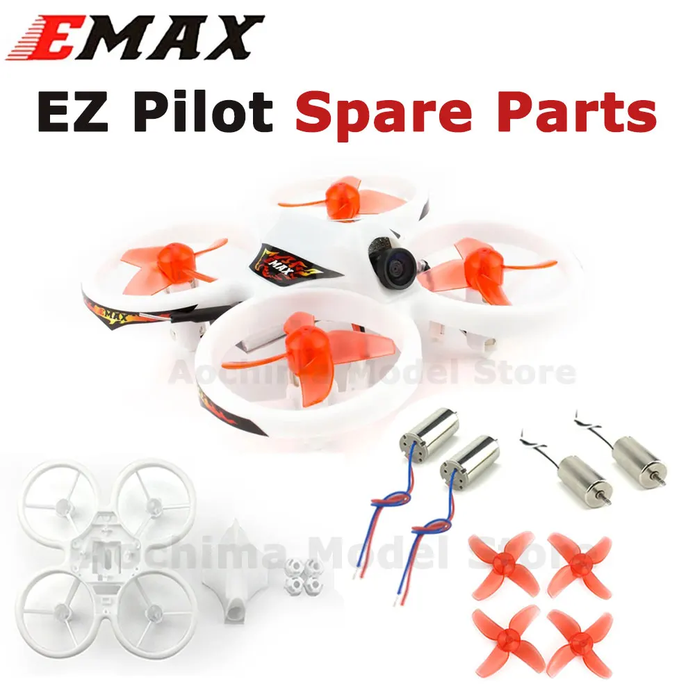 

Emax EZ Pilot Spare Parts Replacement Frame 0816 Motor 2CW 2CCW 40mm 4-Blade Propellers For FPV Racing Drone