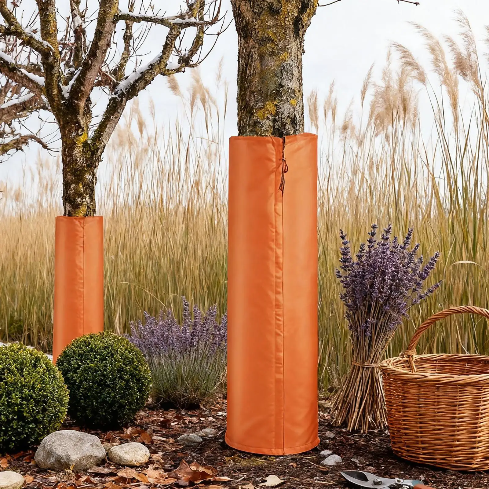 

Защитная крышка для корней дерева, защита от мороза, зимняя защита для пальмы, багажника, защитные чехлы для растений, многоразовая морозная крышка для растений