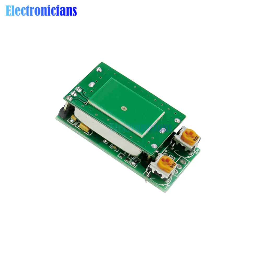 DC5V 24V hfs-dc06 Radar mikrofalowy czujnik indukcyjny moduł 12-18V 8-15V 5.8GHz ISM Waveband Board 5V sygnał wysokiego poziomu wyjście MOS