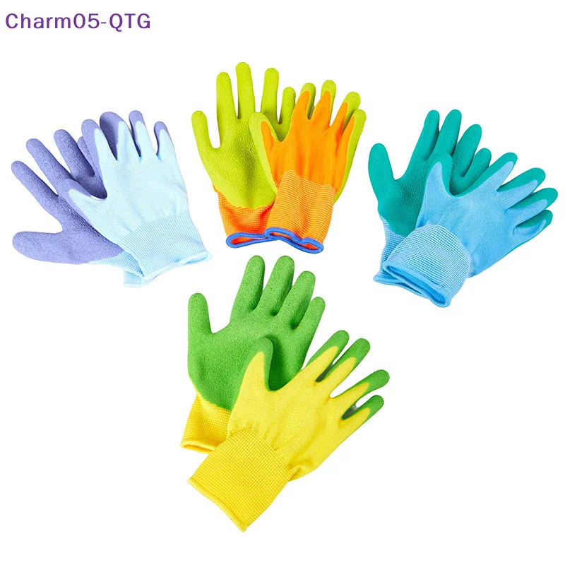 

1Pair Breathable Children Gardening Glove Waterproof Gloves Anti Bite Cut Collect Seashells Protector Handwork Protective Gloves