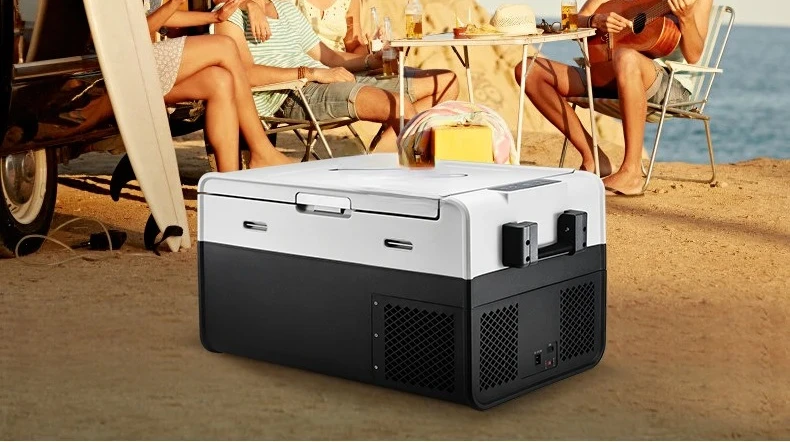 Youth Compressor Refrigeration Car Refrigerator Portable Mobile