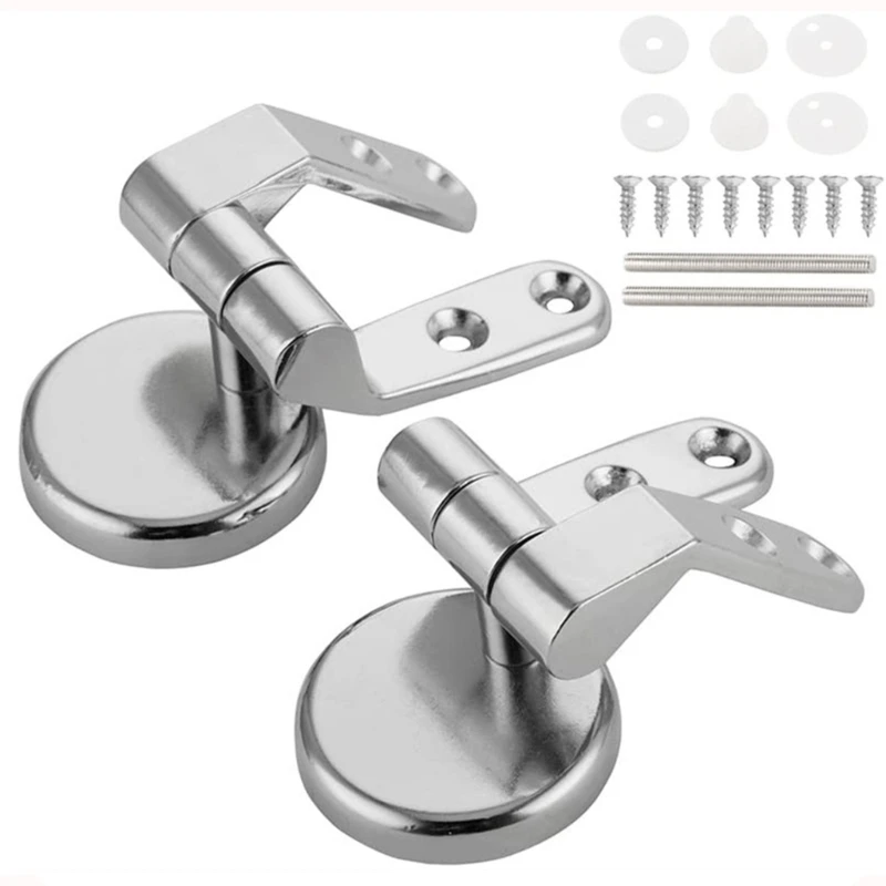 1 Pair Toilet for Seat Hinge with Bolts and Closestool Hinge Mountings Hard Dropship