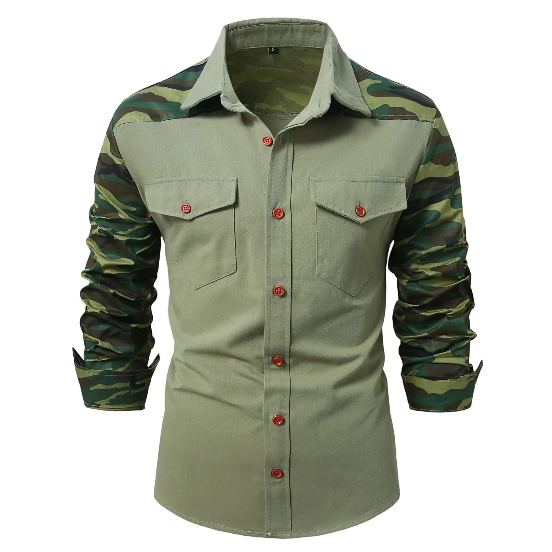 

Fashion Autumn Cotton Denim Shirts Men Casual Long Sleeve Quality Cowboy Shirt Solid Color Slim Fit Elastic Jean Shirts for Men