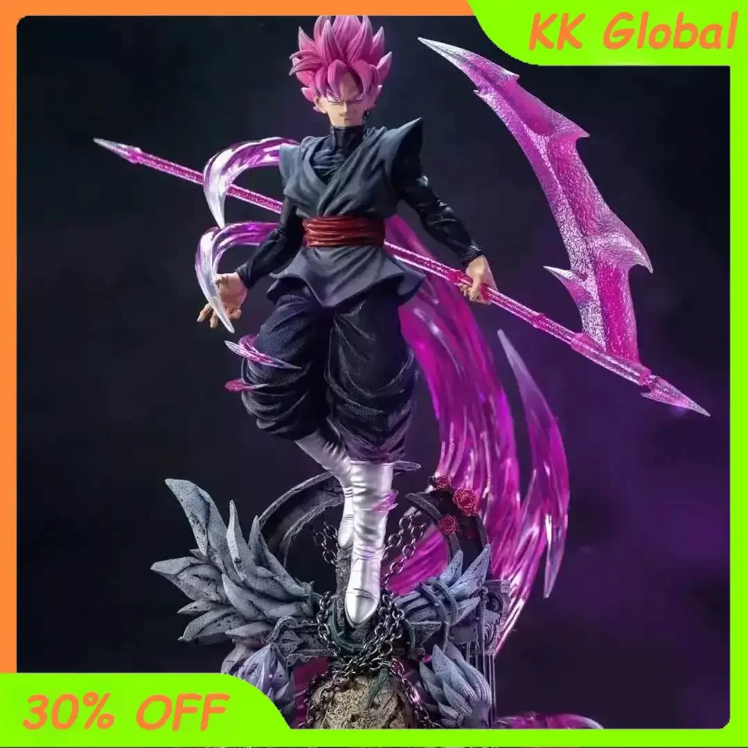 

48.5cm Dragon Ball Anime Figure Son Goku Pvc Action Figure Manga Collection Goku Black Desktop Ornament Decoration Cute Doll Toy