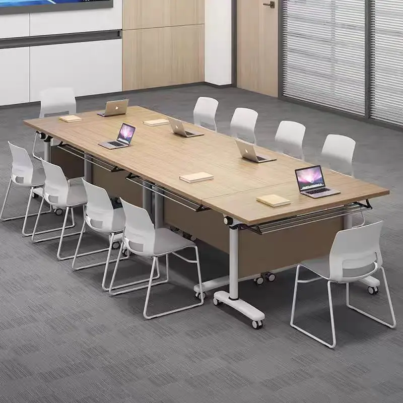 Organisateur bureau réception roues écriture Table amovible accessoires pliants Mesa De Escritorio mobilier De bureau moderne