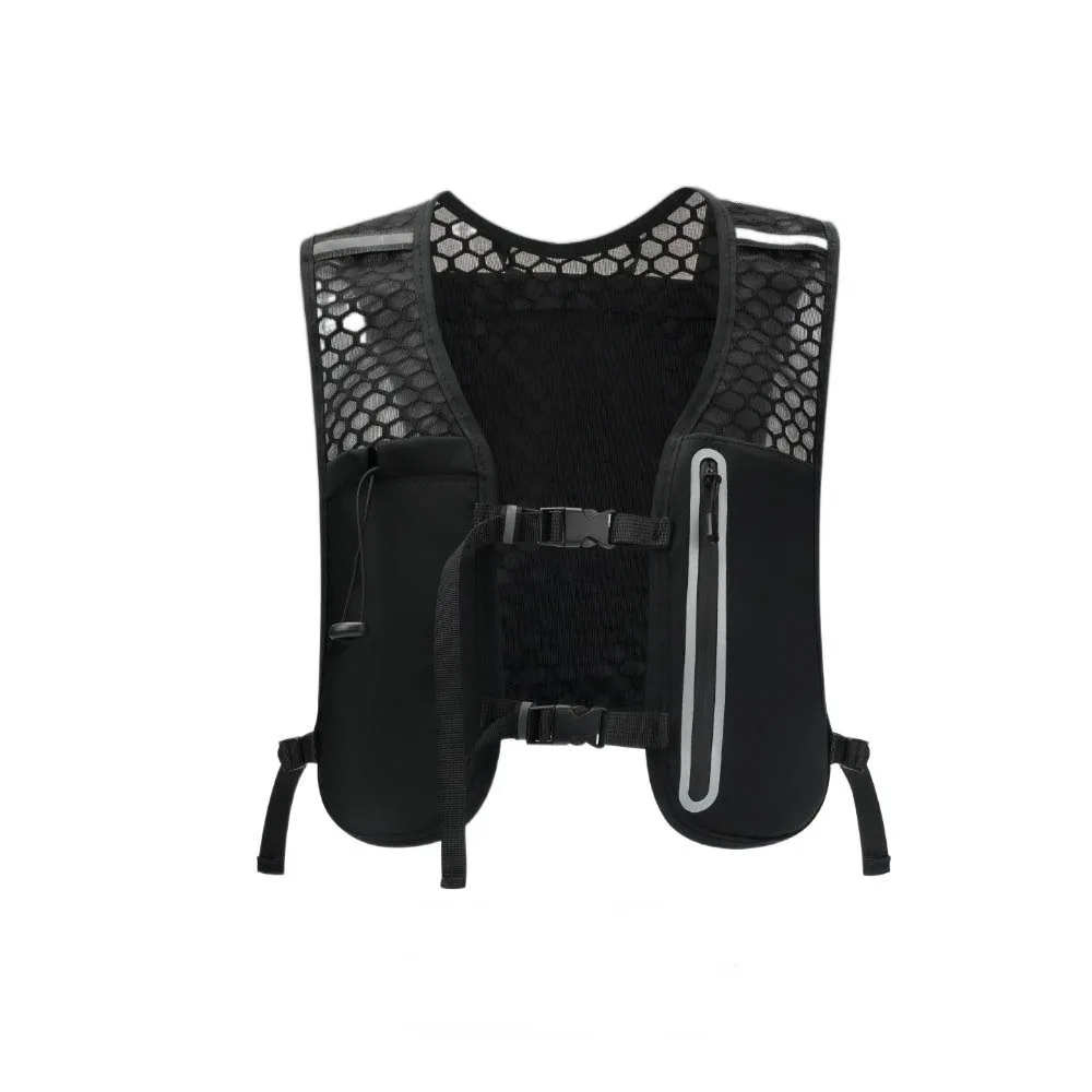 

Breathable Hydration Running Vest Non-Slip Reflective Design Bladder Chest Pack Multifunctional Lightweight