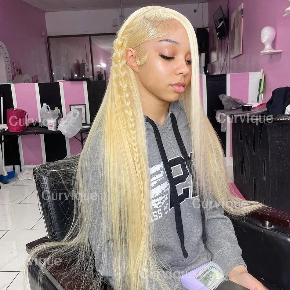 

30 38 дюймов 613 Hd Кружевной фронтальный парик 13X6 Прямые парики из натуральных волос 13X4 Передний светлый цветной парик 4X4 Бразильская застежка человеческих волос