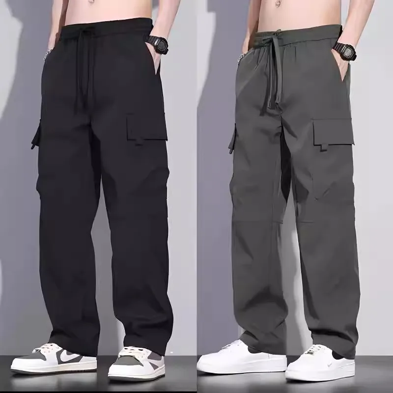2026 New Men's Casual Work Trousers Anti-Tear Wear-Resistant Dirt-Proof Spring Autumn Loose Fit Comfortable Labor Protection ...