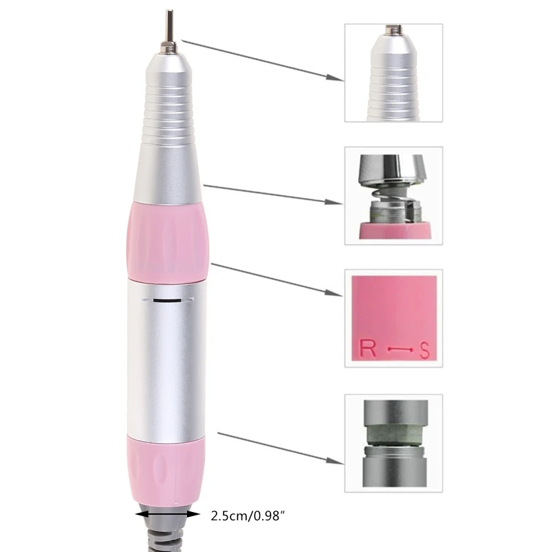 Lathe Professional Portable Electric Lathe Polisher Drill For Salon Home Use Electric Manicure Tools