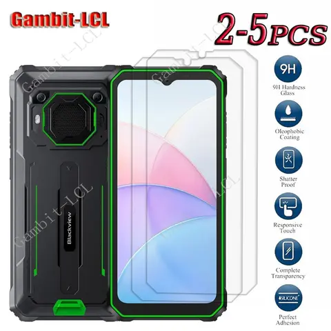 2-5 uds vidrio templado Original para Blackview BV6200 Plus 6,56 "BV6200Plus BV 6200 Pro película protectora de pantalla