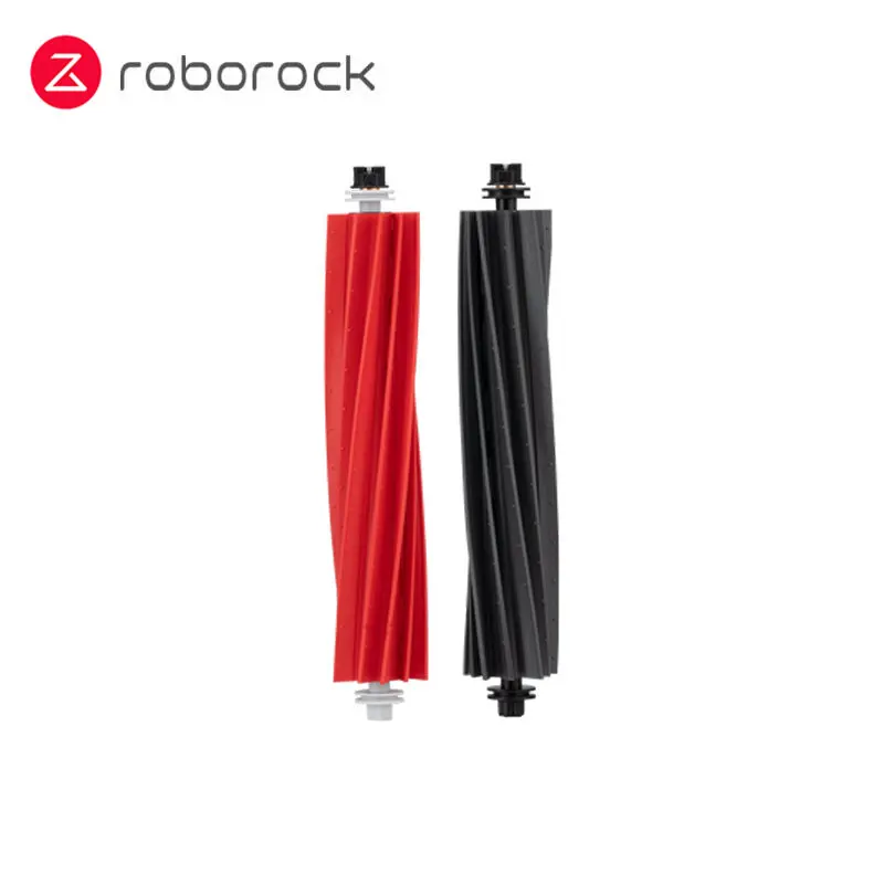 Original Roborock S8 S8+ S8 Pro Ultra Parts DuaRoller Main Brush Rubber Free Twine Brush Robot Vacuum Cleaner Parts Optional