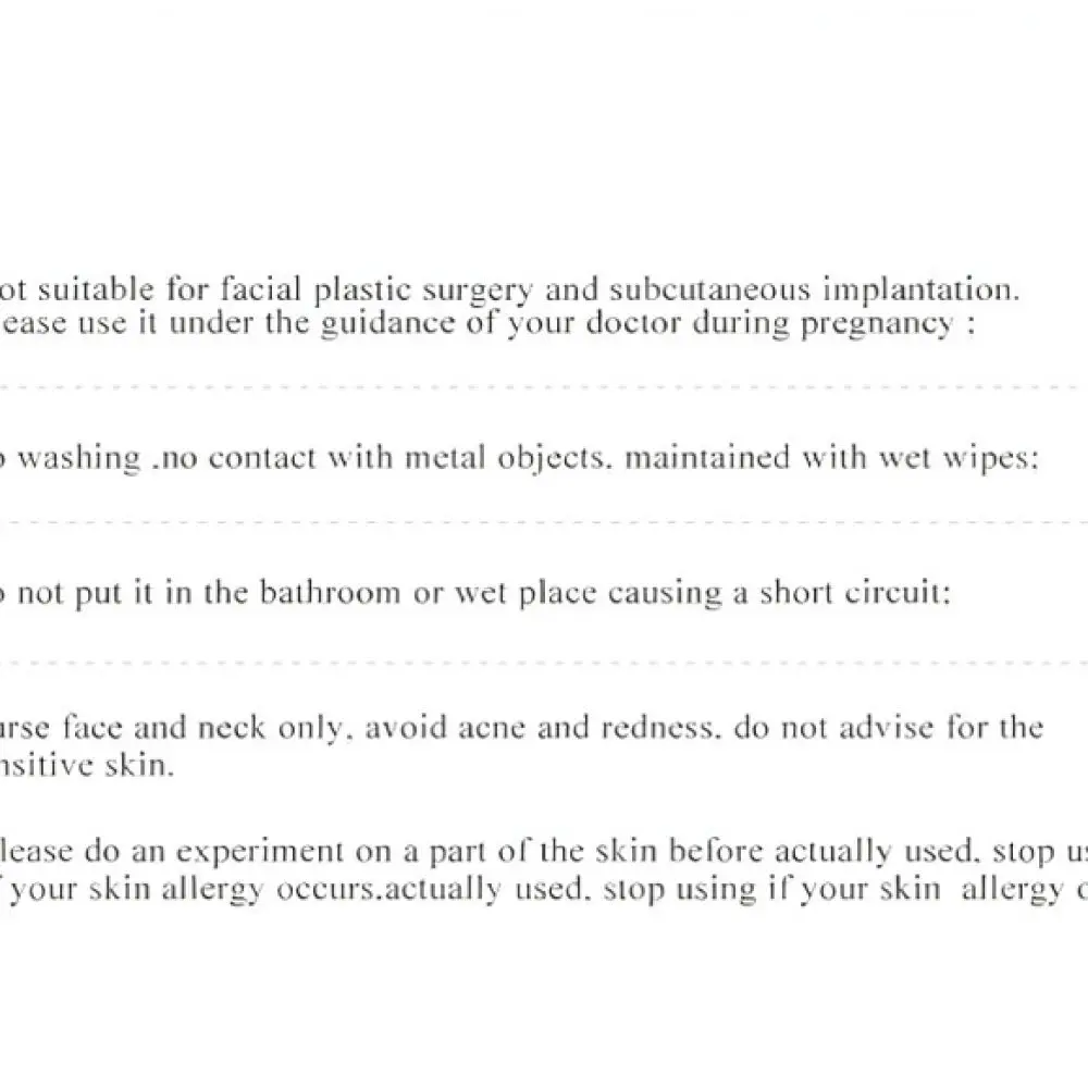 Multifunctional Face Lifting Instrument Led Light Skin Rejuvenation Massager Pore Cleansing Essence Absorption Device