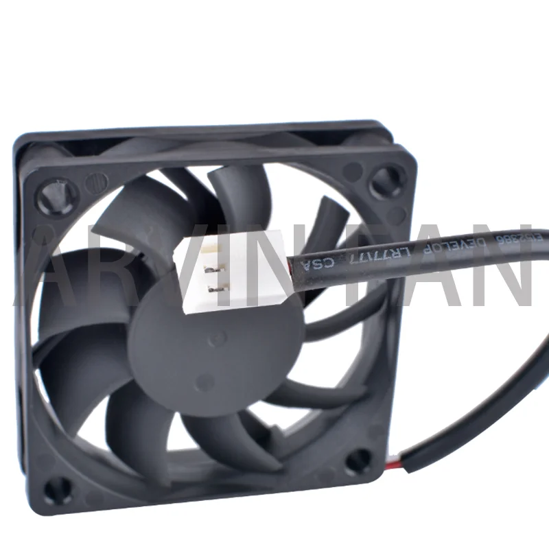 MGA6012XB-O15 ventilador de refrigeração, 6cm, 60mm, 12V, 0.27A, rolamento duplo, grande volume de ar, CPU do computador, novo, original