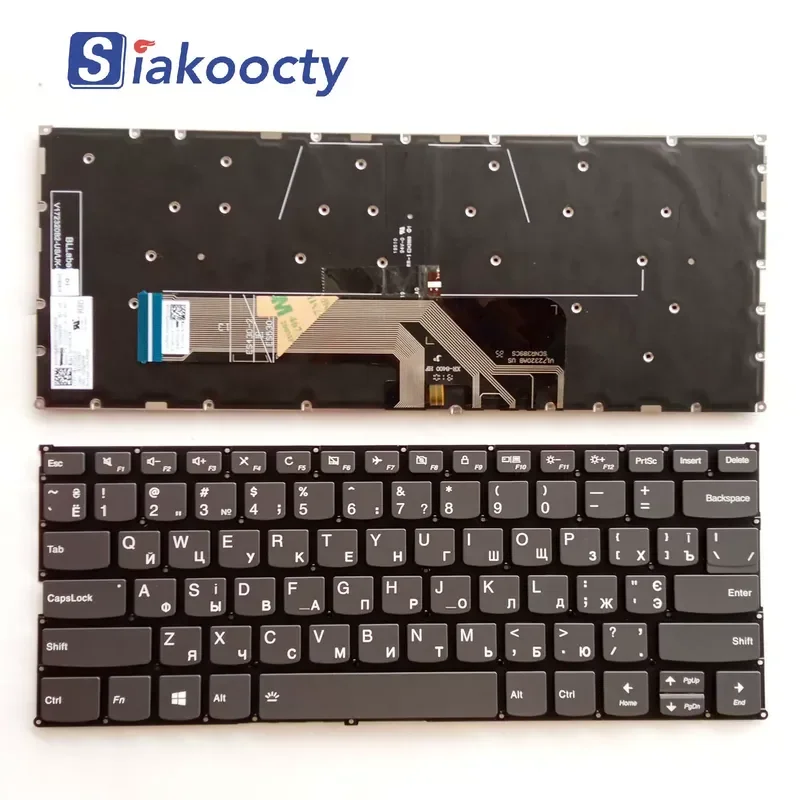 

Keyboard for RU YOGA 530-14AR 14IKB Lenovo Air14 Air15 120S-11IAP 530S-14