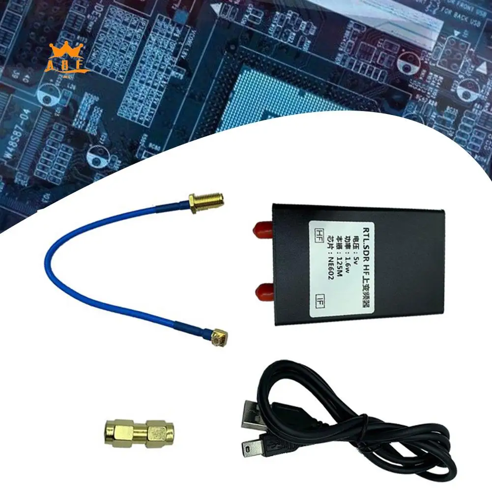 A08E-RTL-SDR  Up Converter Metal Up Converter 150K-30MHZ For RTL2383U RTL-SDR Receiver With Connection Cable