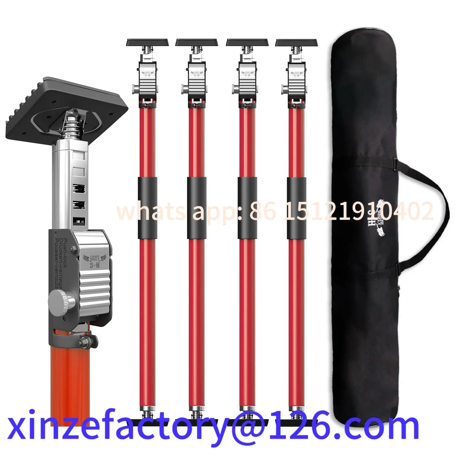 

Customizable Thick Steel Adjustable Support Bar,165 lbs Weight Capacity, Heavy Duty Cabinet Jack