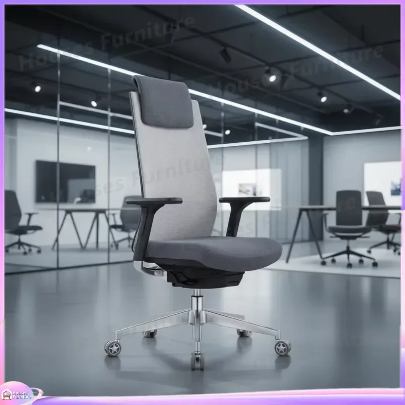 Ergonomic Office Chair High Back Mesh Computer Gaming Chair Adjustable Swivel Executive Desk Seat with Lumbar Support for view 5