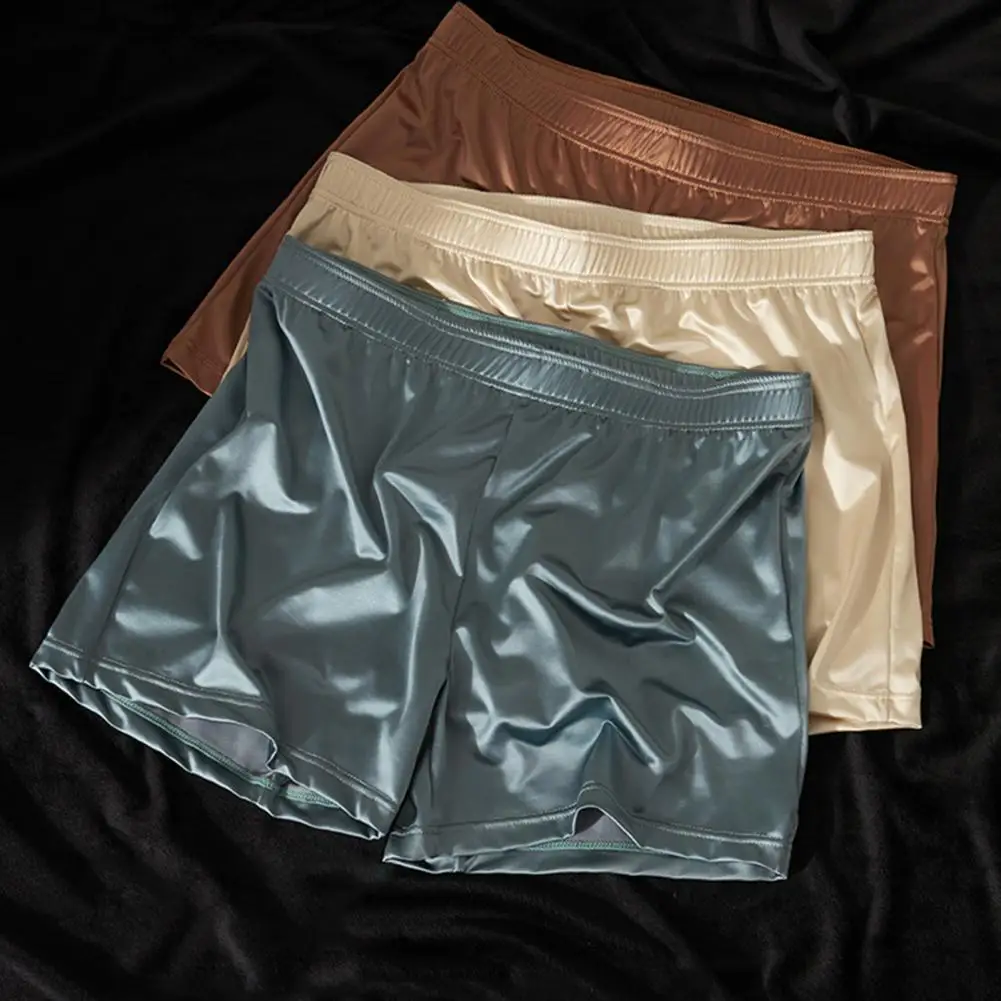 

Tight Cut Boxer Briefs in Various Colors Men's Seamless Breathable Boxer Briefs with Elastic Mid-waist Design Smooth for Comfort