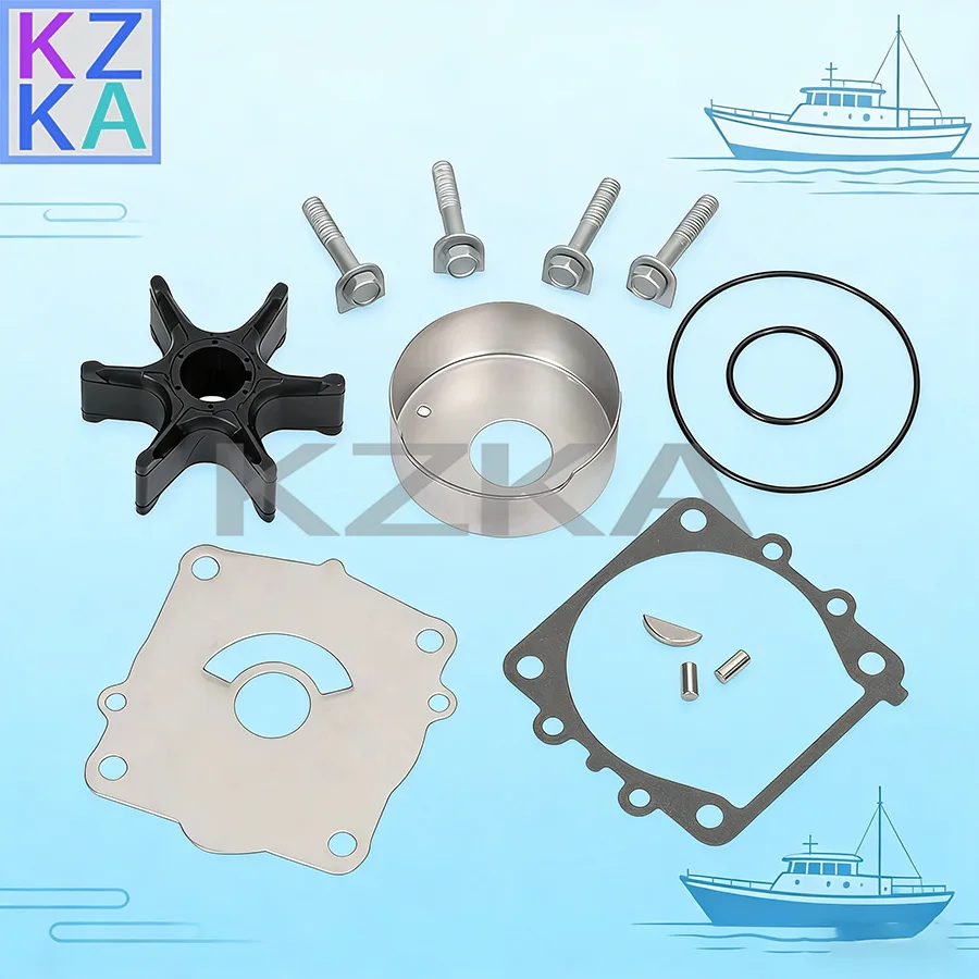 

Outboard Water Pump Impeller Kit 68V-W0078 For Yamaha 75HP 90HP 115HP 130HP 68V-W0078-00-00 68V-W0078-01-00 Sierra 18-3442
