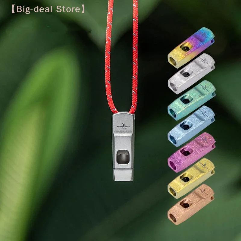 【M】Survival Whistle With Lanyard Loud & Waterproof Emergency Whistle For Outdoor Safety Equipment Hiking Kayaking Hunting