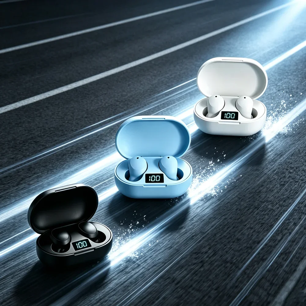 Fone Bluetooth Earphones TWS Wireless Earbuds Offer Crisp Audio Details, Lightweight Build, Handy Touch Controls for Podcasts