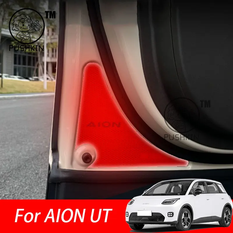 

For GAC AION UT 2025 car interior parts Anti rear collision warning sticker for front bumper of door accessories