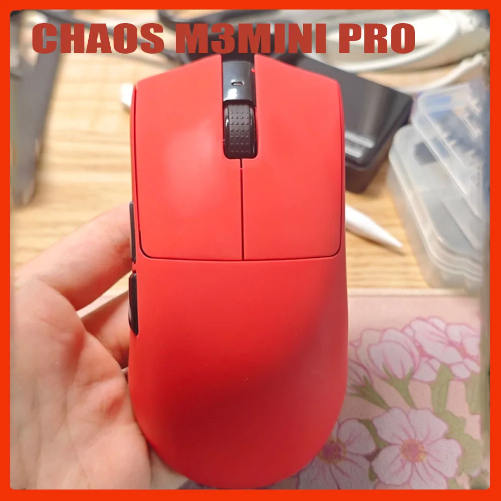 

Беспроводная мышь CHAOS M3 Mini Pro, двойной режим, легкая игровая мышь PAW3395, 1 кГц, пользовательские эргономичные мыши, аксессуары для ПК, прочные