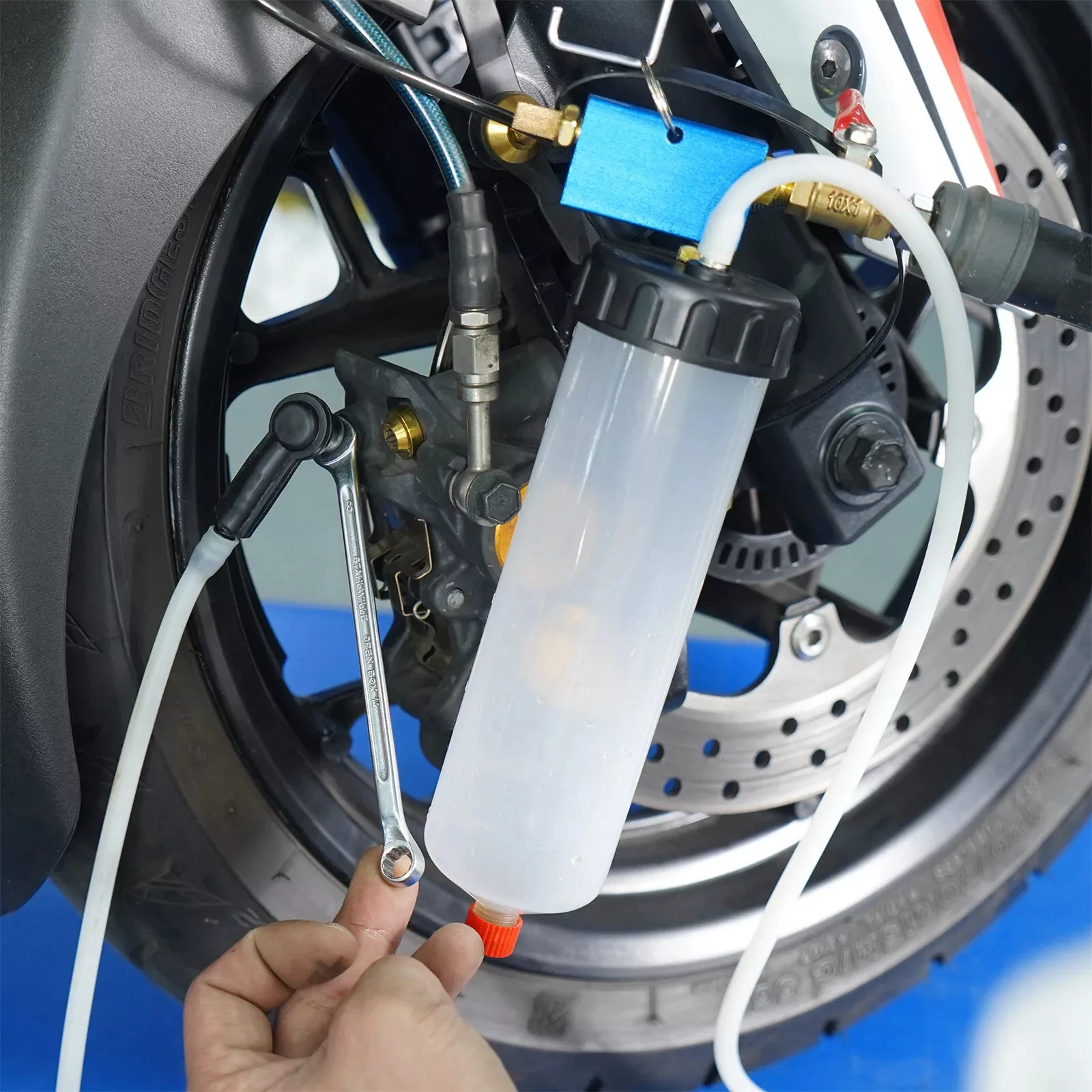 Ferramenta de mudança de óleo fluido de freio de carro, embreagem hidráulica, bomba de mudança de óleo, sangrador de óleo, troca vazia, kit de ferramentas extrator drenado com mangueira