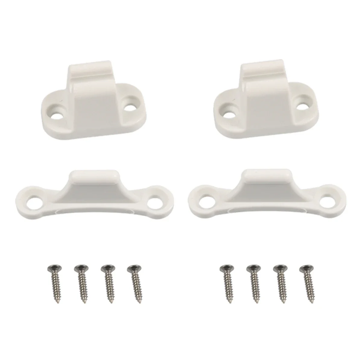 2pcs RV Door Holder Retainer Kit,Suction Door Retainer Kit, T Shape Door Stop Retaining Catch Holder Set for Camper