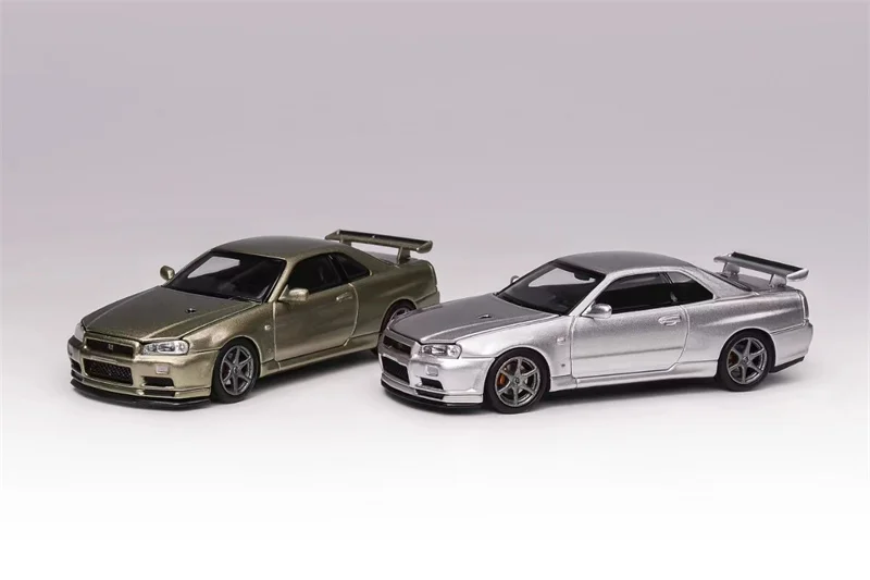 **Preorder**Motorhelix 1:64 Mk5 R34 V-SPEC-II  limited799  Model Car