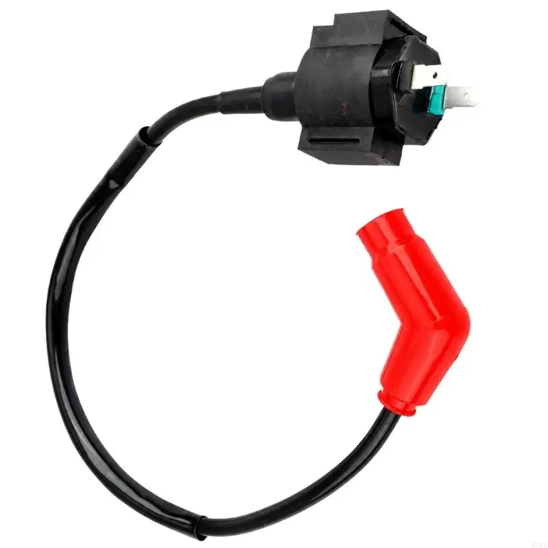 M76E Spark-System-Einheit mit roter, abgewinkelter Anschlussmanschette für TRX450FE 1998–2004 – Detail 9