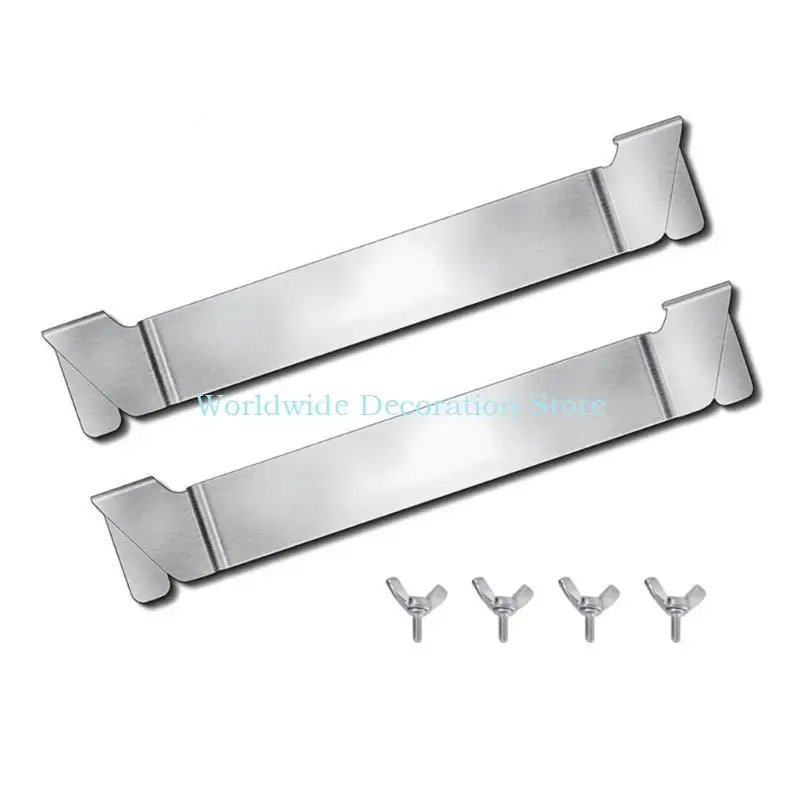 

Q39B Grill Spatula Organizers Utensils Holder Stainless Steel Barbecue Tool Stand Rustproof Barbecue Accessories