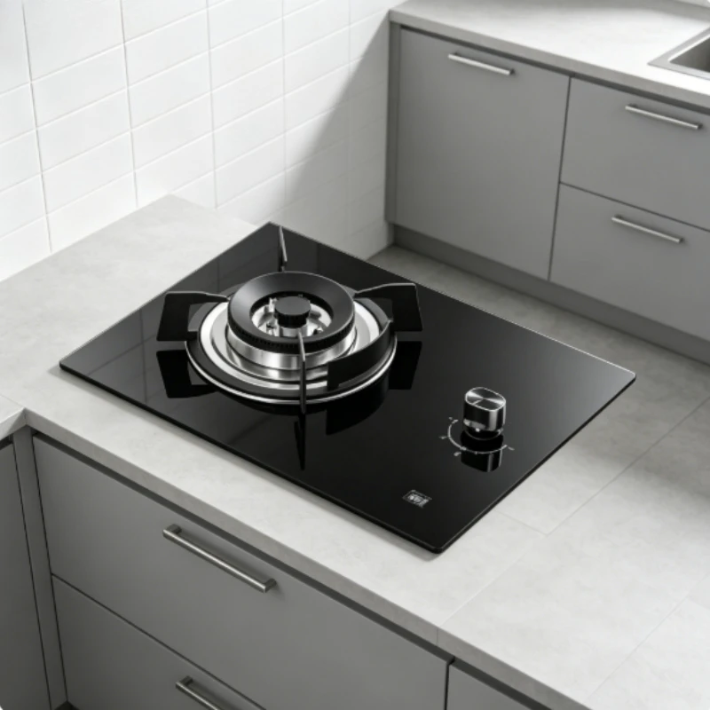 

Sakura gas stove single stove household liquefied gas natural gas desktop embedded energy-saving high flame stove