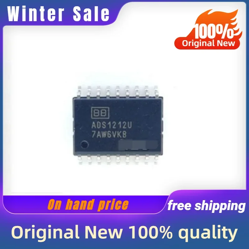 

2PCS New original ADS1212U SOP-18 quality goods