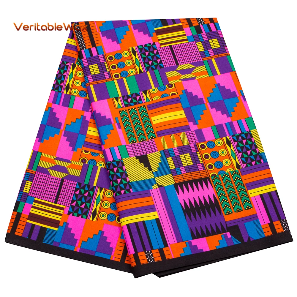 

Veritablewax Kente, африканская Анкара, ткань, Африканское платье, рукоделие, шитье, текстиль, полиэстер, Нигерия, ткань FP6518