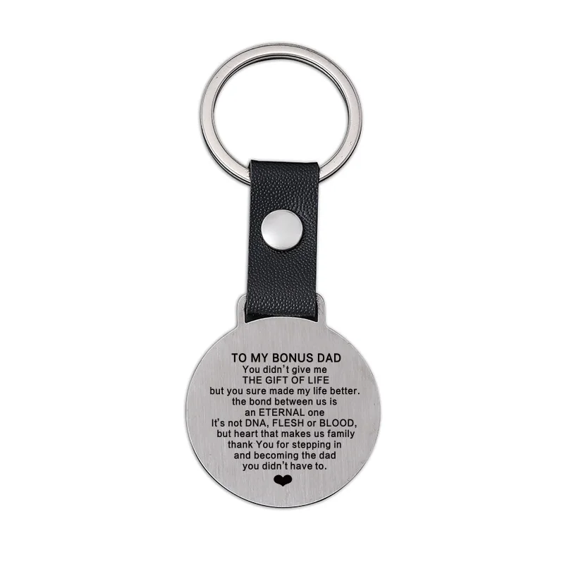 Stainless Steel Keychain always be your little girl  sister Best Friend Key Ring Chains Tags  DIY Jewelry Gift Wholesale