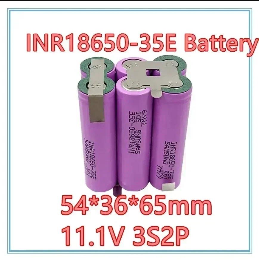 3 s1p 3 s2p 4 s2p 4s1p 5s1p 5 s2p 6 s1p 8,4v 3,7V 10,8 V 16,8V 18v 35e Akku 3500mAh Akku für 18V Schrauben dreher Batterie