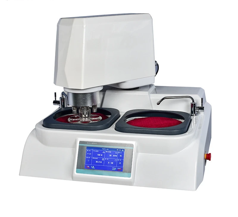 Automatic Metallographic Grinding Polishing Machine Precision Crystal Glass Polishing Equipment