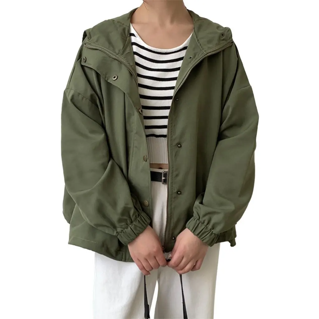 

New Japanese Rakuten Women's Casual Loose Short Jacket Autumn Frock Style Clothing for Women